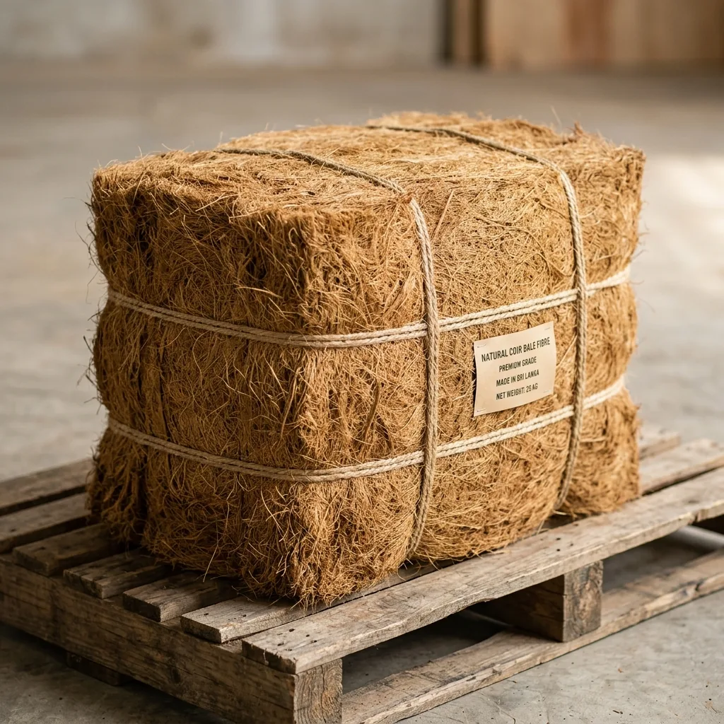 Coir bale fibre